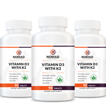 Load image into Gallery viewer, Vitamin D3 with K2

